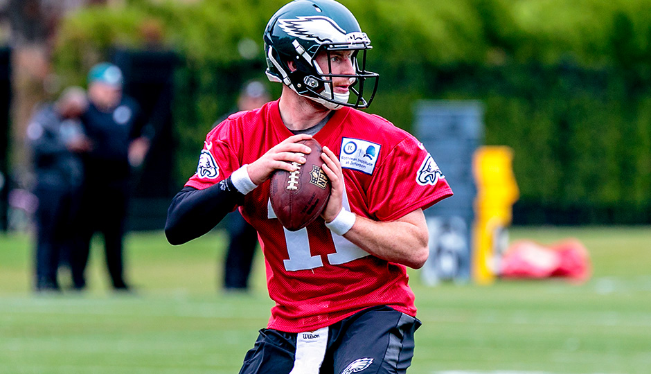 Carson Wentz. (Jeff Fusco)