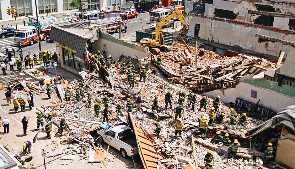 The corner of 22nd and Market streets, June 5, 2013. | Photograph courtesy of Michael Bryant/Associated Press. 