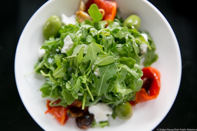 Insalata di Rucola 11 - Baby arugula. Roasted red peppers. Asiago balsamic vinaigrette