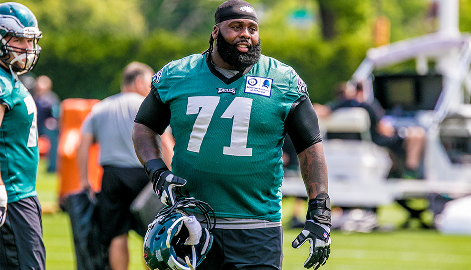 Jason Peters. (Jeff Fusco)