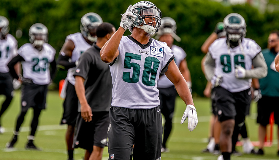 Jordan Hicks. (Jeff Fusco)