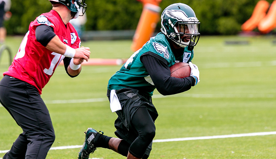 Kenjon Barner. (Jeff Fusco)