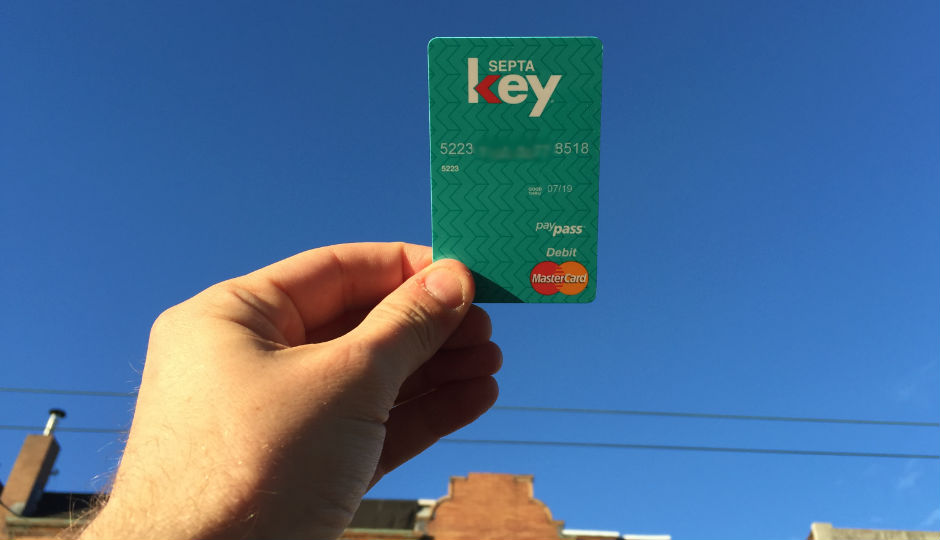 SEPTA Key card. Photo by Jared Brey.
