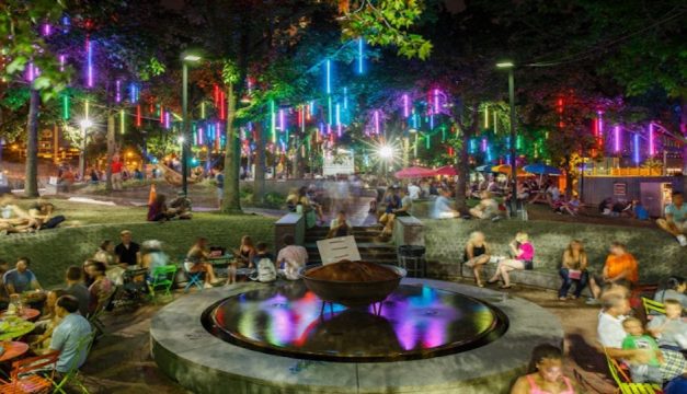 Spruce Street Harbor Park. Photo by Matt Stanley