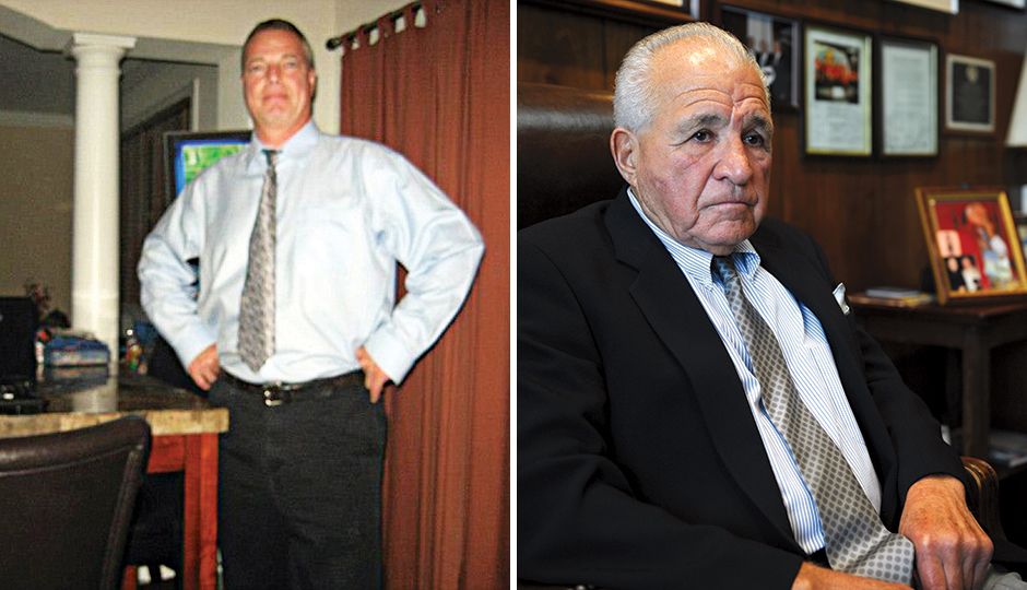 From left: L&I inspector Ron Wagenhoffer; landlord Richard Basciano. | Photos, from left: Facebook; Linda Rosier/NY Daily News Archive/Getty Images.