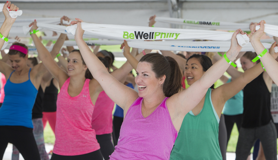 Be Well Philly Boot Camp 2016 | Photo by Nell Hoving