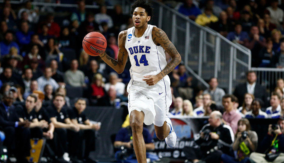The Philadelphia 76ers had Duke forward Brandon Ingram in for a workout on Monday | Mark L. Baer-USA TODAY Sports