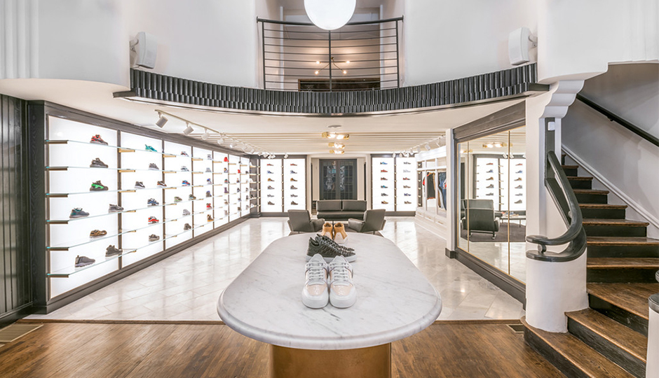 <em>Midtown Village shopping guide: Inside Lapstone &amp; Hammer’s sneaker heaven. | Image via Lapstone &amp; Hammer</em>.