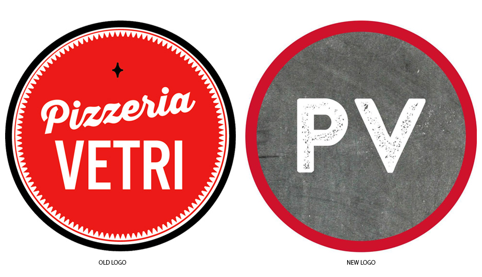 New pizzas, new logos.