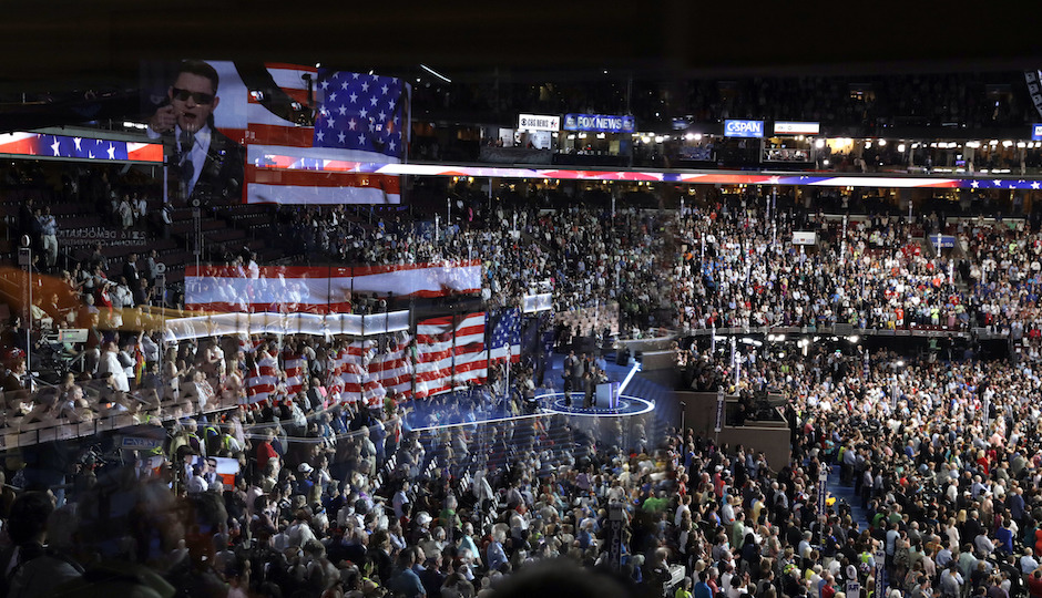 The Democratic National Convention in Philadelphia. | Photo by John Locher/AP