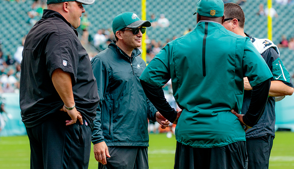 Howie Roseman. (Jeff Fusco)