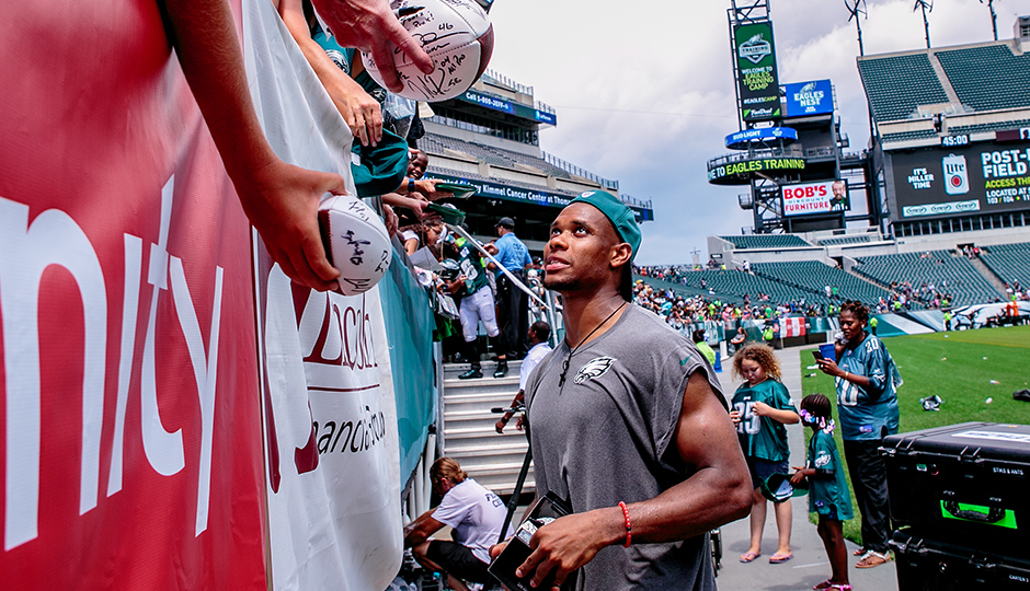 Jordan Matthews. (Jeff Fusco)
