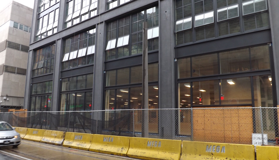 The future home of the area's second, and Center City's first, MOM's Organic Market is almost complete. | Photos: Sandy Smith except where indicated
