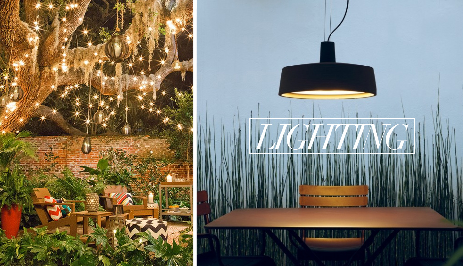 STEP UP YOUR PATIO GAME LIGHTING