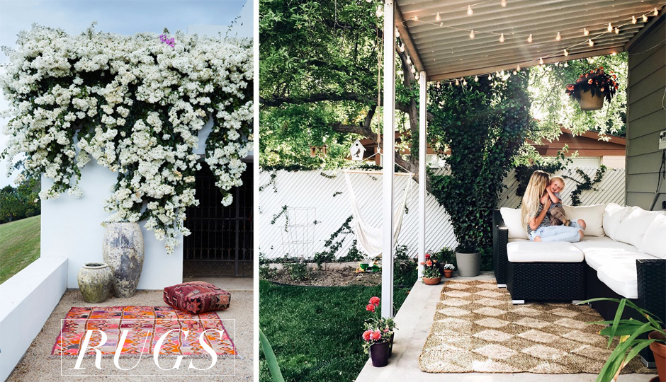 STEP UP YOUR PATIO GAME RUGS