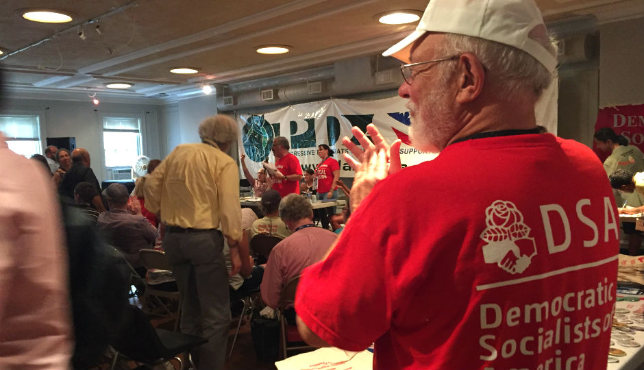 Democratic Socialist Caucus at William Way LGBT Community Center | Photo by Jared Brey