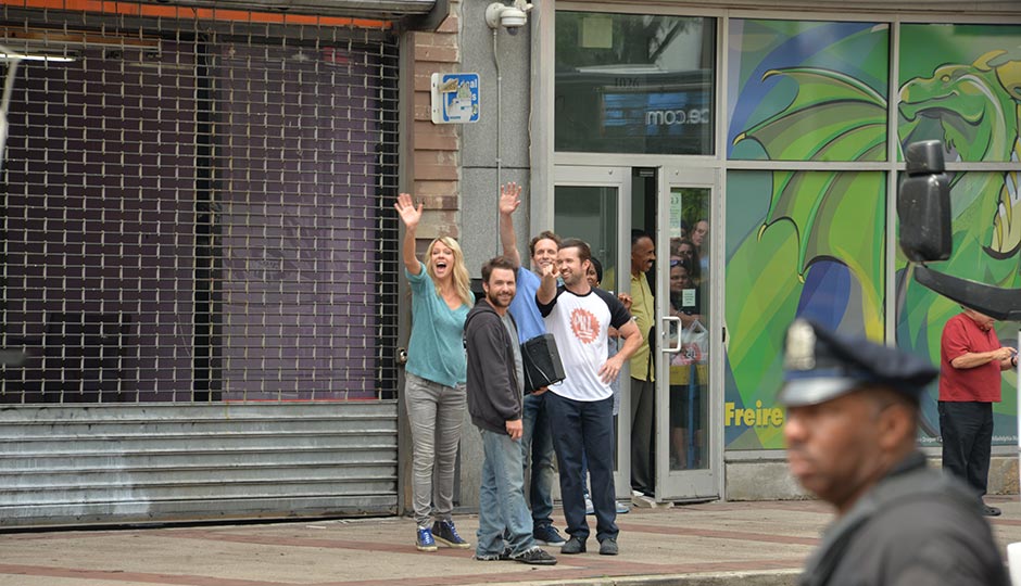 The cast of It's Always Sunny in Philadelphia. 