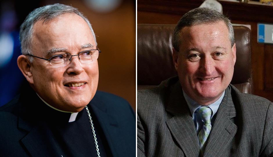 Archbishop Charles Chaput, Mayor Jim Kenney