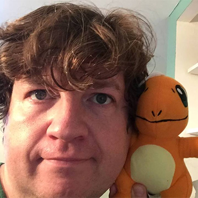 Joe Gunn is crazy for Pokemon