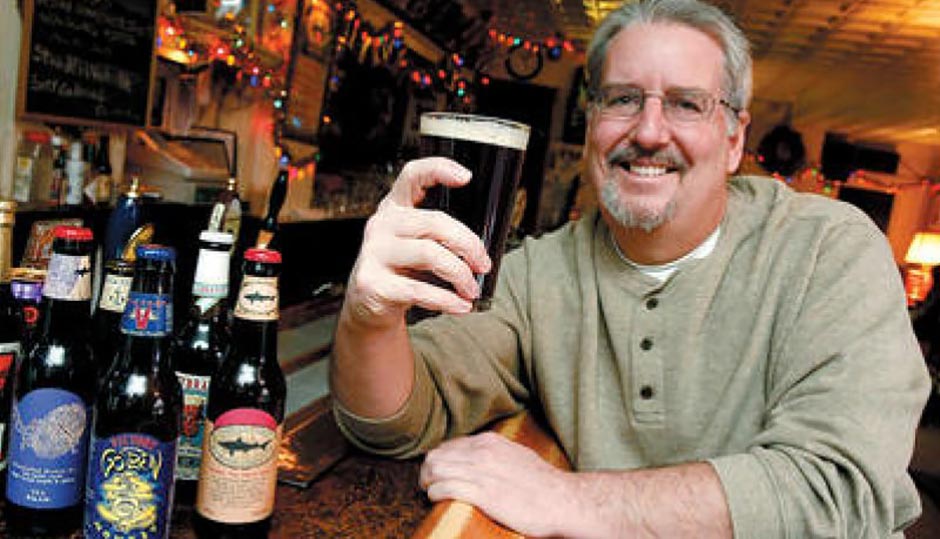 Don Russell - Joe Sixpack - photo of him holding a beer