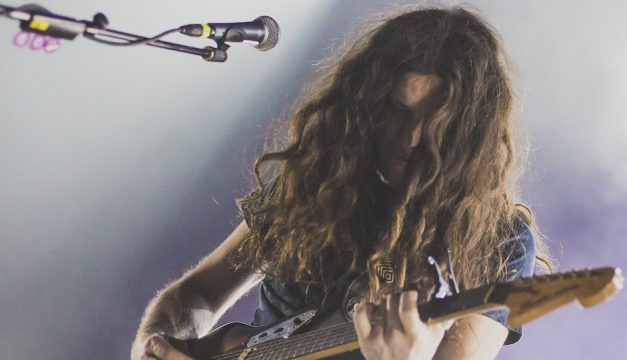 Kurt Vile performs at XPoNential Music Festival on Friday. Photo by Chris Sikich