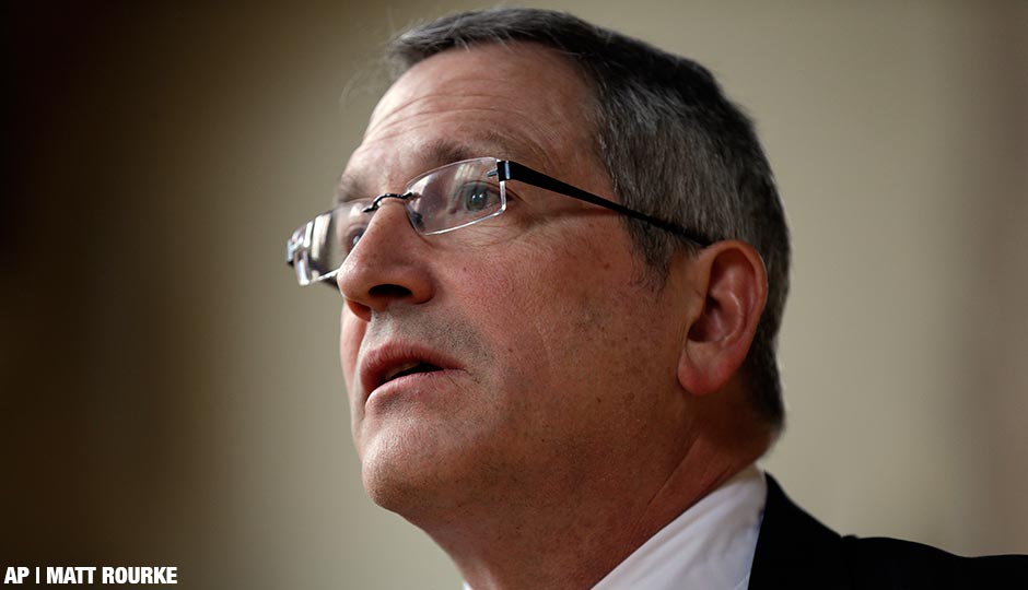 Temple University President Neil Theobald in February 2013.