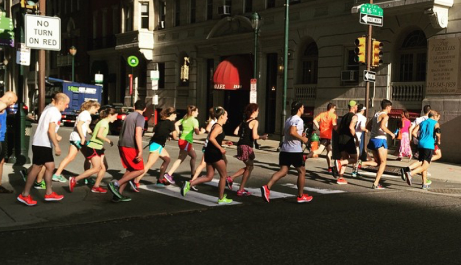 The Philly 10K training run | Photo by Adjua Fisher