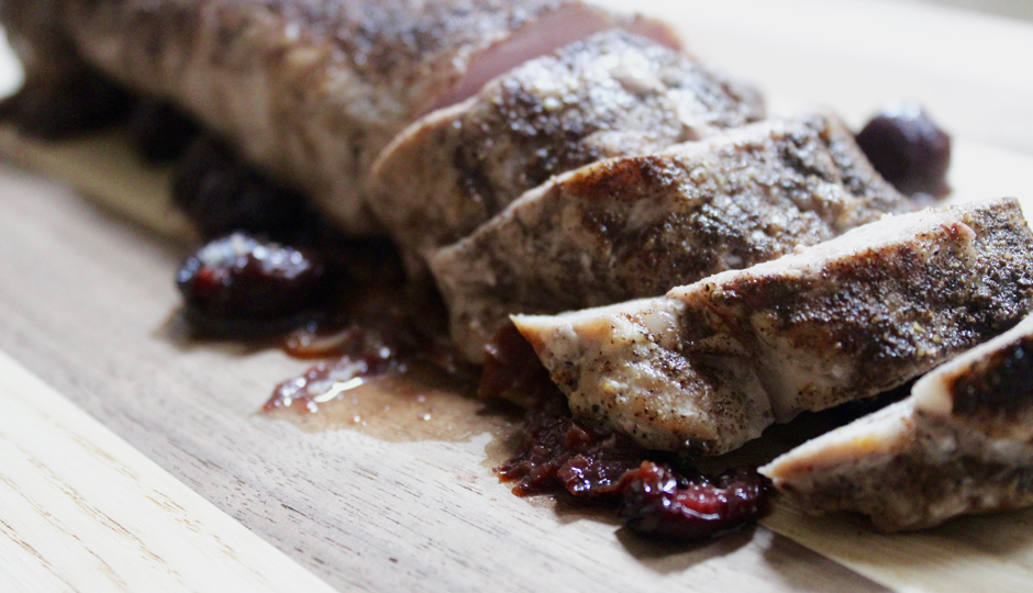 Recipe: Cherry-Balsamic Pork Tenderloin 