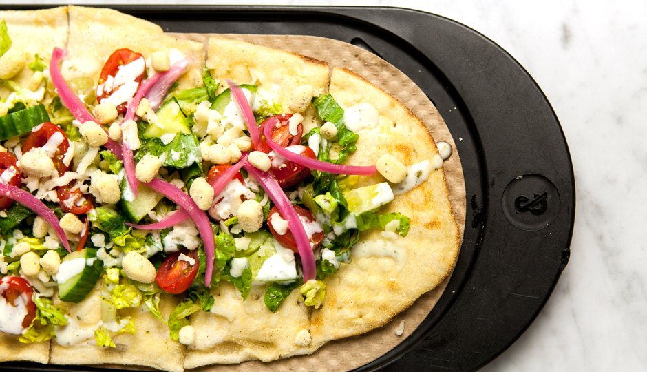 Salad Pizza | Photo courtesy &pizza