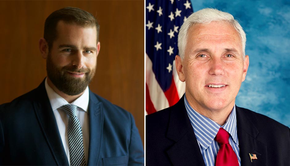 Brian Sims, Mike Pence