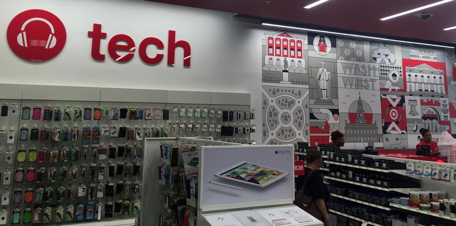 Target - inside the store photo