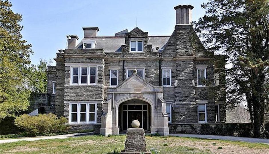 A mortgage holder is forcing the vacant Greylock mansion at 209 W. Chestnut Hill Ave. into sheriff's sale. Conservation and preservation easements attached to the property may prove a stumbling block to a successful transaction, however. | TREND Image via Estately.com