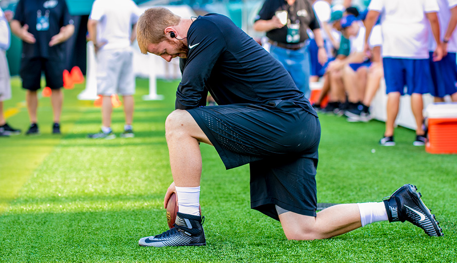 Carson Wentz. (Jeff Fusco)