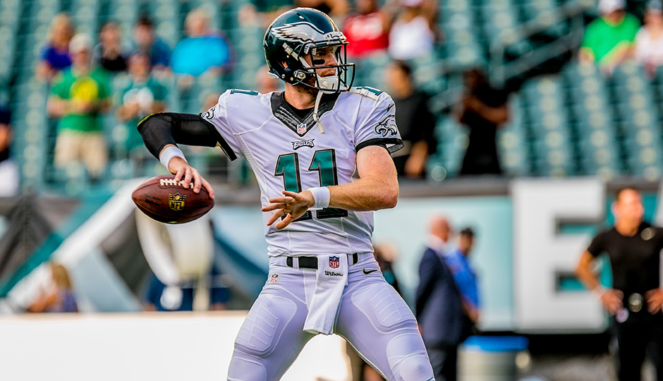 Carson Wentz. (Jeff Fusco)