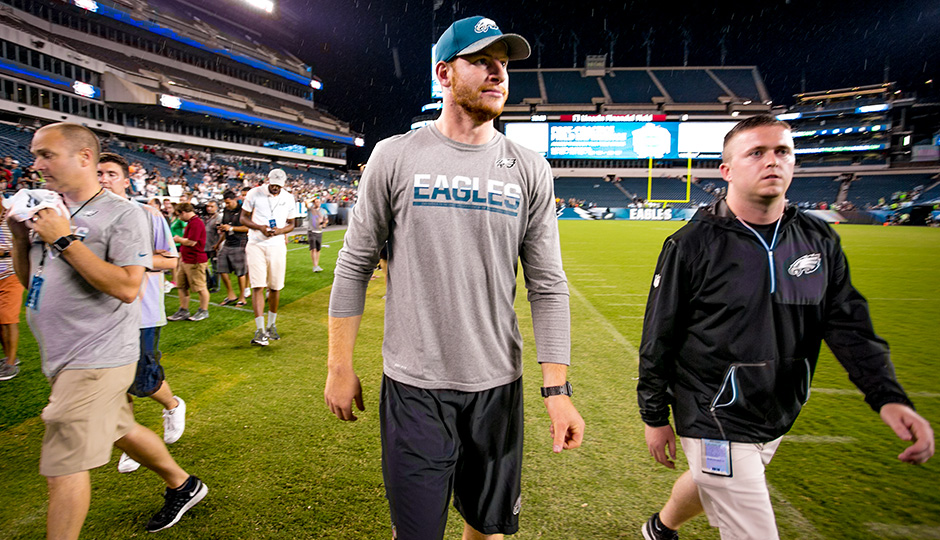 Carson Wentz. (Jeff Fusco)