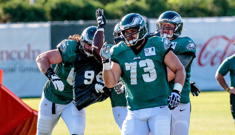 Isaac Seumalo. (Jeff Fusco)