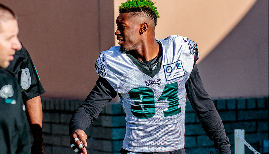 Jalen Mills. (Jeff Fusco)