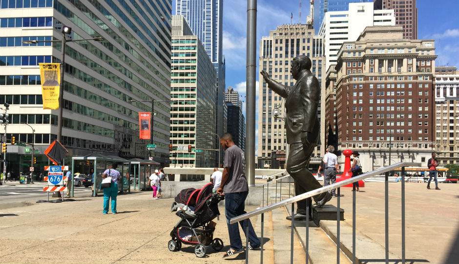 Frank Rizzo statue | Photo bt Jared Brey