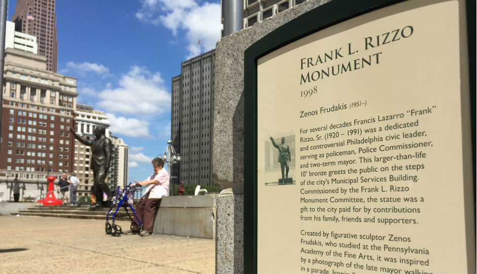 Frank Rizzo statue | Photo bt Jared Brey