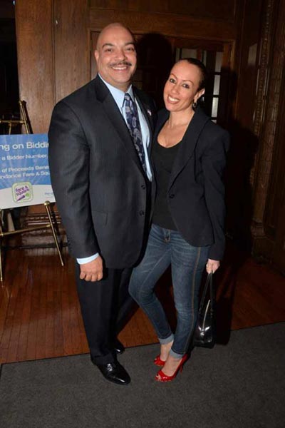 Williams and Cummings at a 2014 March Madness party. Photo | HughE Dillon