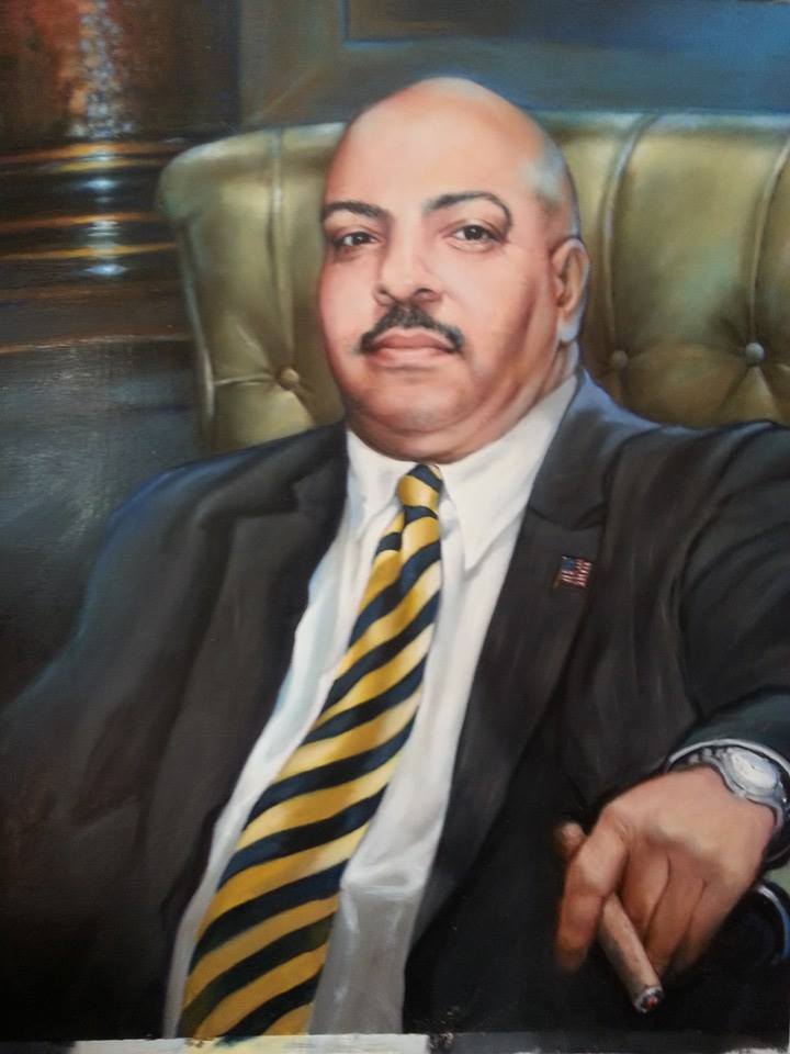 Portrait of Seth Williams by Christie Hunt