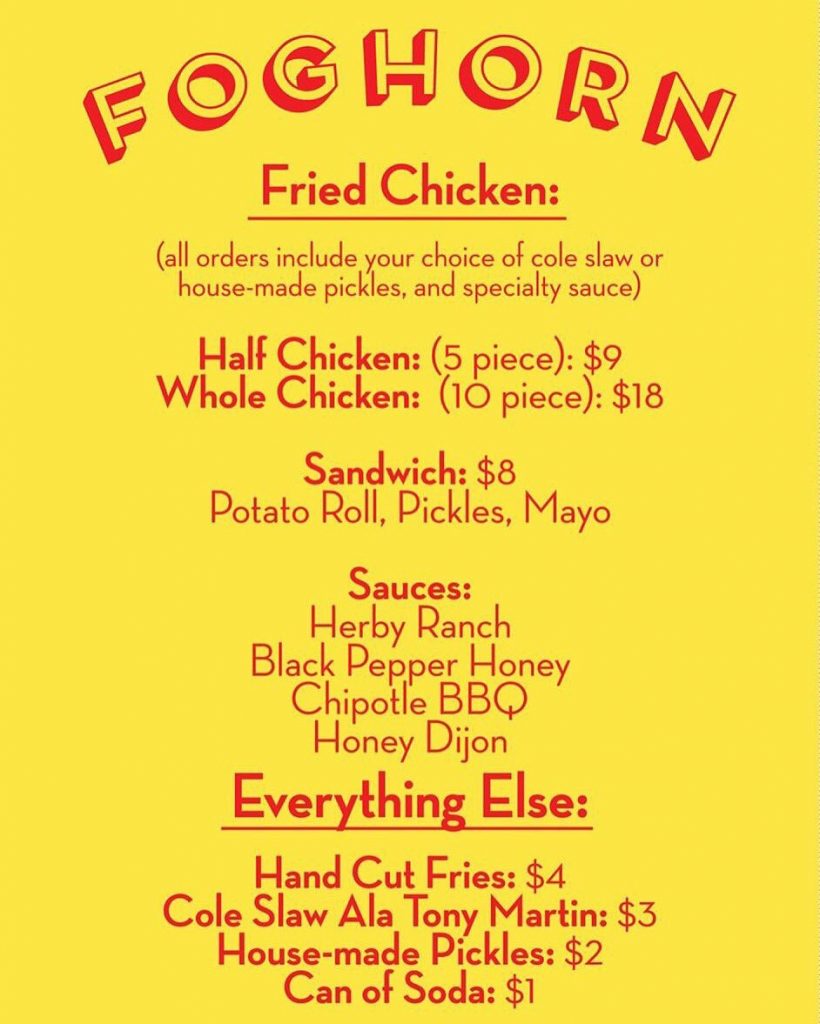 Fried chicken and sides.