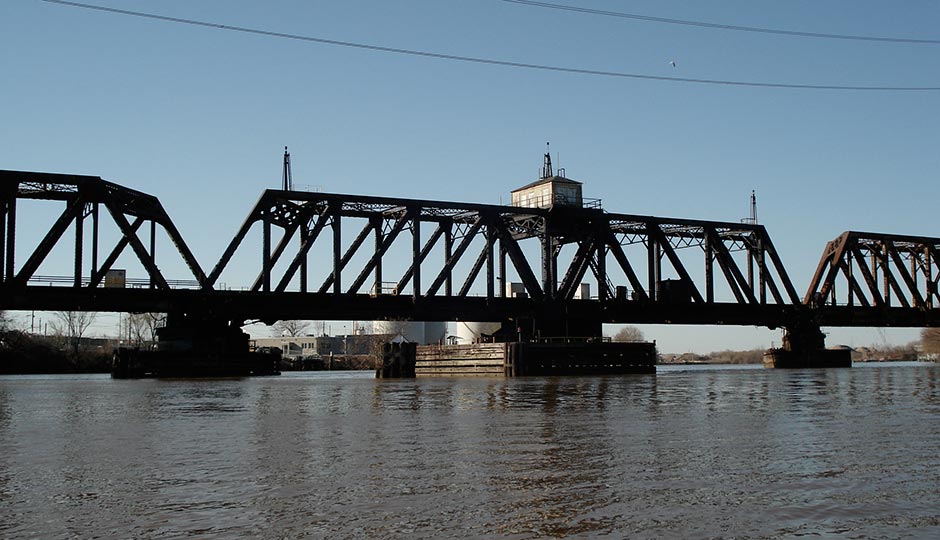 Railroad bridge over the Schuylkill. Photo | Brian Howard