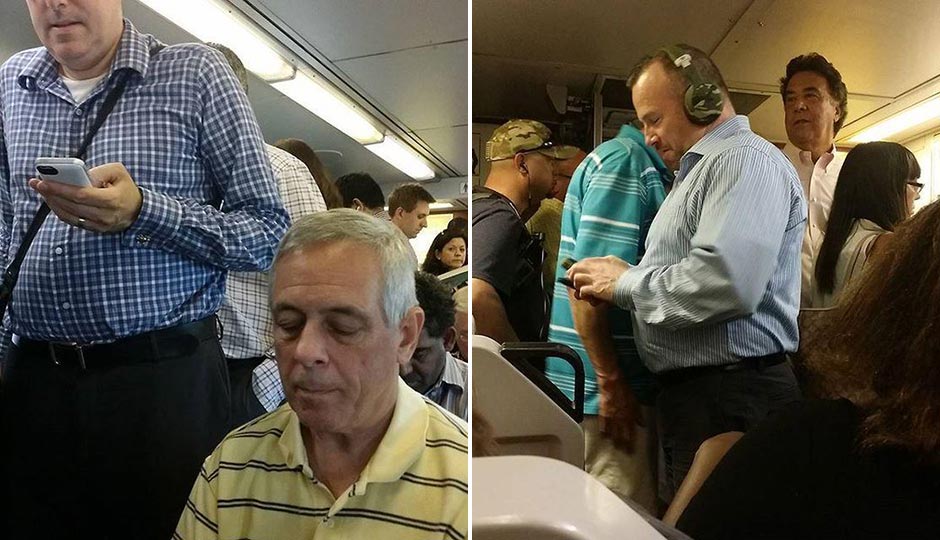 Scenes from an uncomfortable commute. Photos | Sabrina Vourvoulias