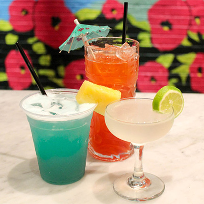 Drinks at Tiki | Photo by Chelsea Portner