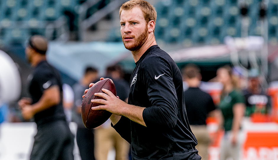 Carson Wentz. (Jeff Fusco)