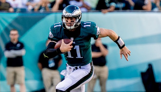 Carson Wentz. (Jeff Fusco)