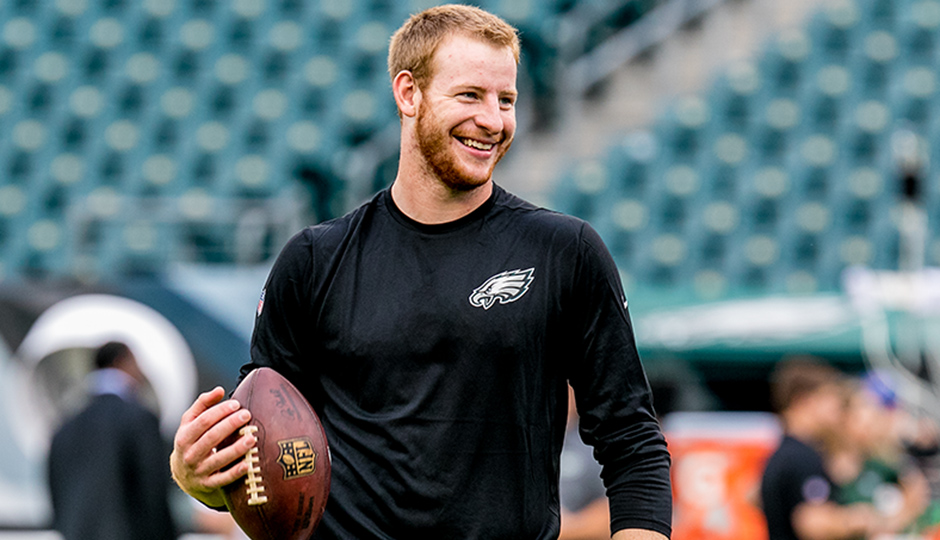 Carson Wentz. (Jeff Fusco)