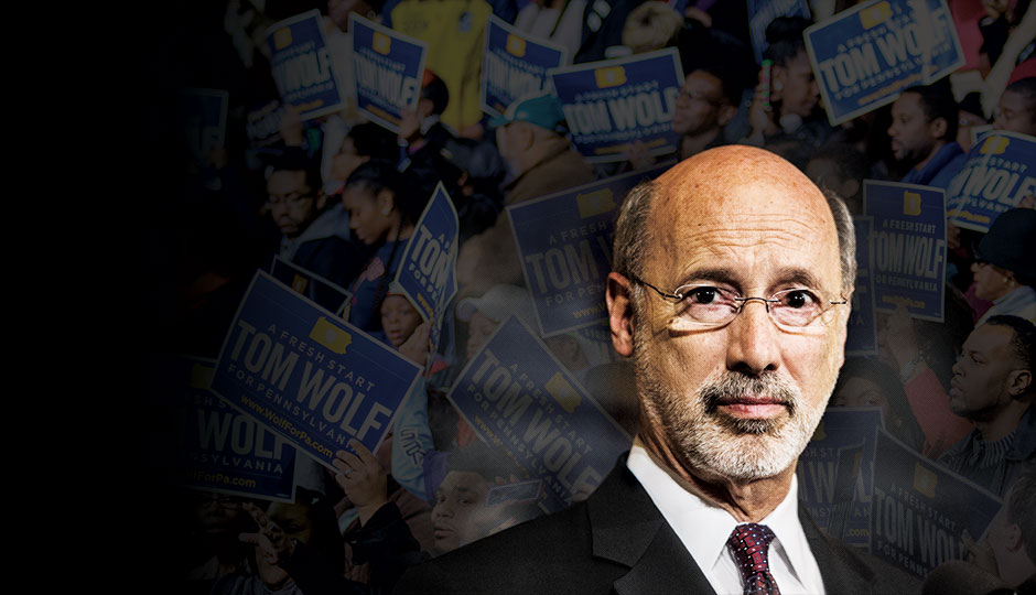 Signs: Jeff Fusco; Wolf: James Robinson/PennLive.com/Associated Press.