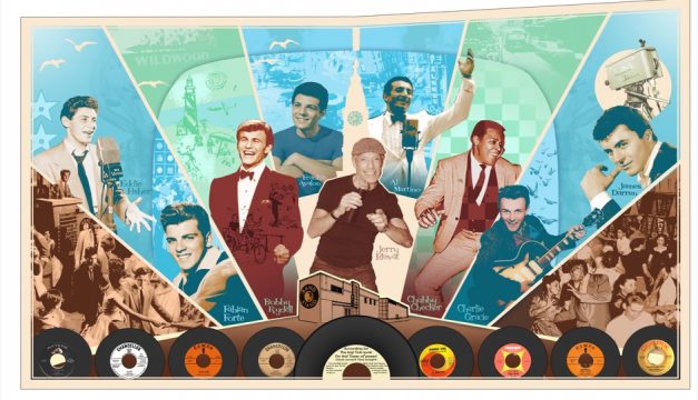 A rendering of Eric Okdeh's South Philly Musicians Remix mural. 